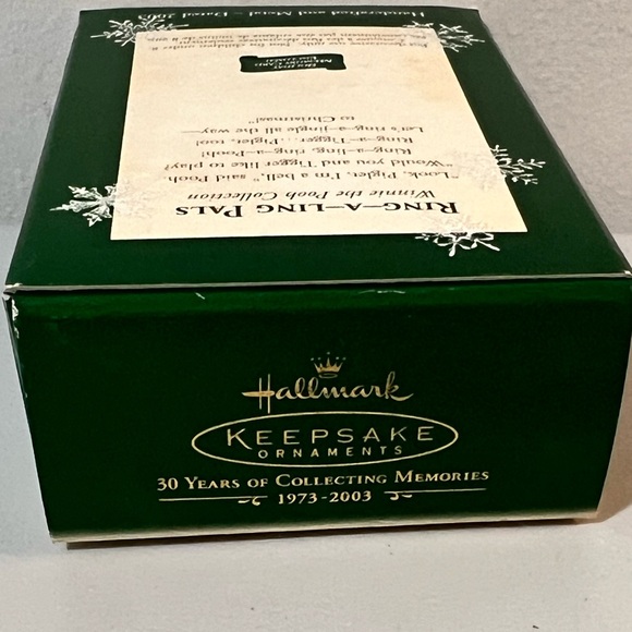 Hallmark Keepsake Disney Winnie The Pooh Collection Ring-A-Ling Pals 2003 Minis - Picture 3 of 9